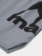 MANTO LOGO DUAL FIGHT SHORTS-grey